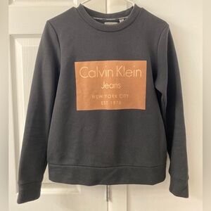 Calvin Klein crewneck sweatshirt.